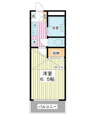 ベルメゾンの物件間取画像